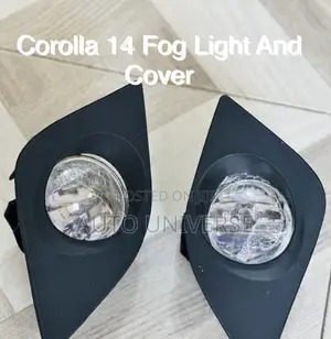 Toyota Corolla 2014, 2015, 2016 Foglight and Cover Available