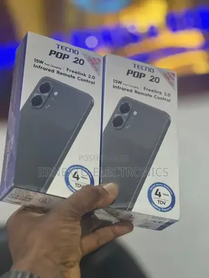 New Tecno Pop 20 64 GB Black