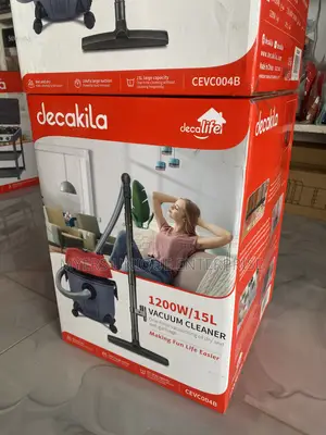 Decakila 15l Vacuum Cleaner-Complete Accessories in Box