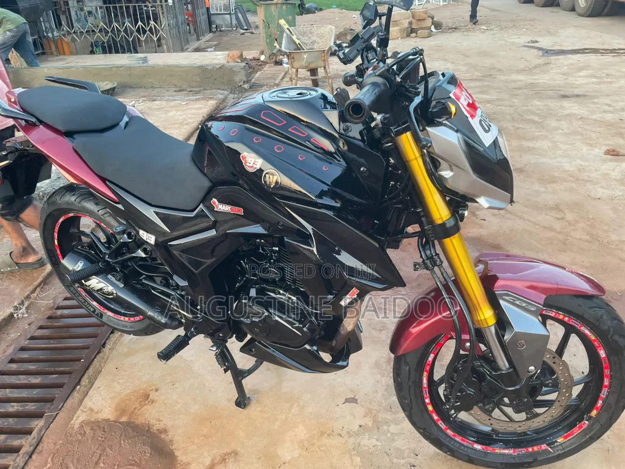 Haojue DR190S 2022 Black