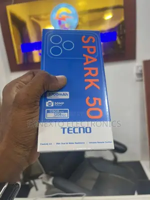 New Tecno Spark 50 128 GB Black