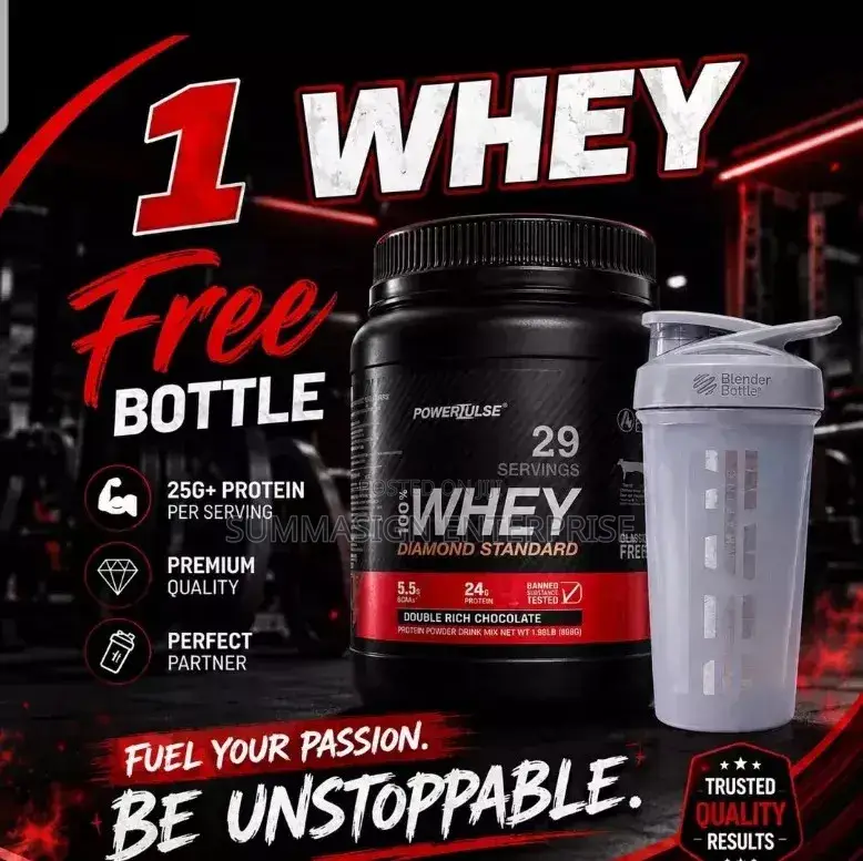 Diamond Standard Whey Protein Powder – Build Lean Muscle Fast!