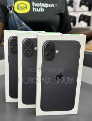 New Apple iPhone 16 Plus 128 GB Black