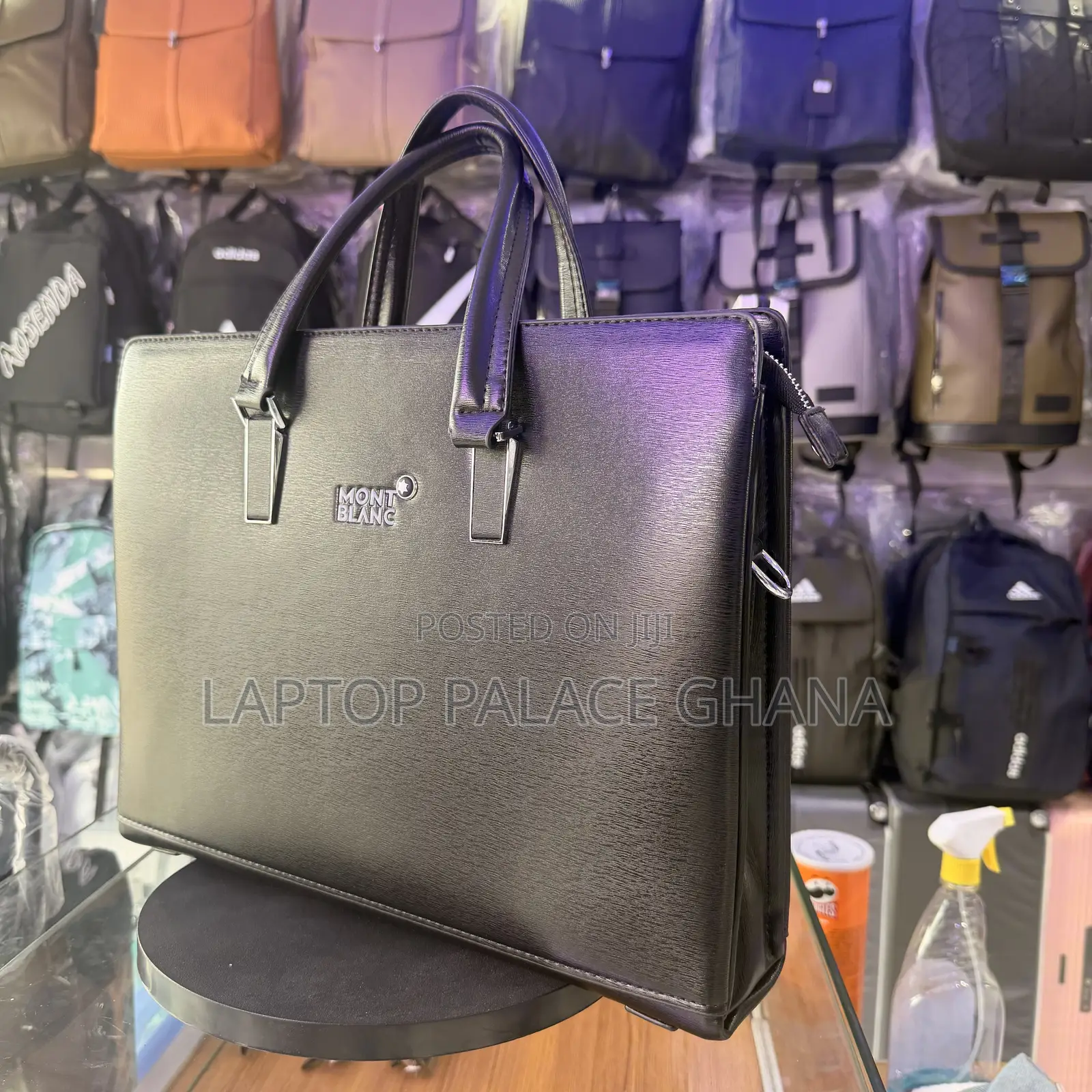 Montblac Unisex Bag Leather