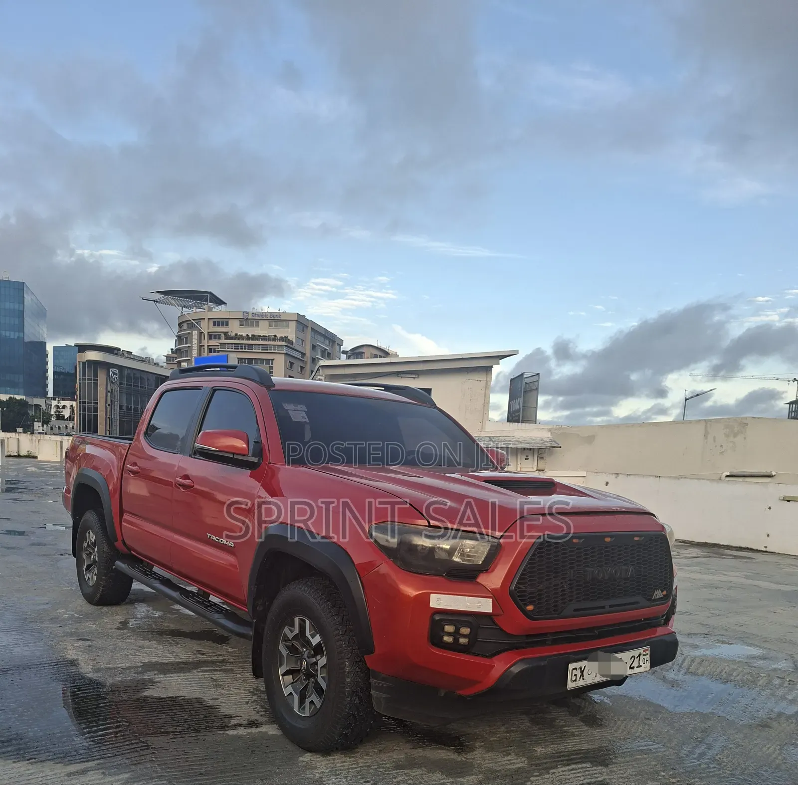 Toyota Tacoma 4dr Double Cab 2016 Red