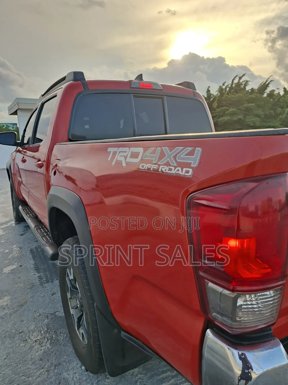 Toyota Tacoma 4dr Double Cab 2016 Red
