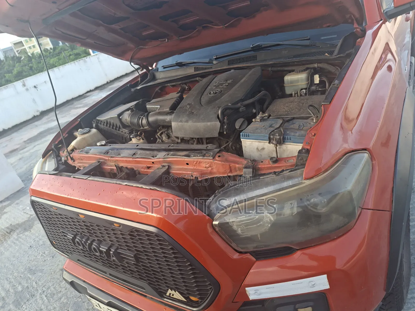 Toyota Tacoma 4dr Double Cab 2016 Red