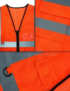 Safety Wear Uniform (High-visibility Reflective Safety Vest)