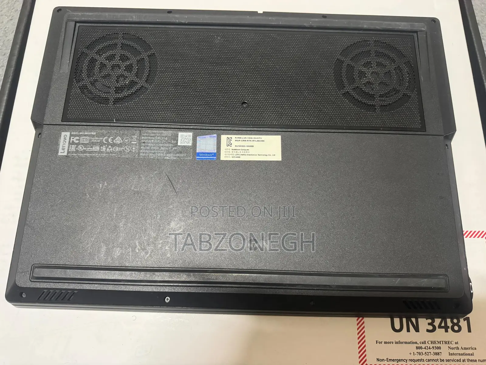 Laptop Lenovo Legion Y530 16GB Intel Core i7 SSD 512GB