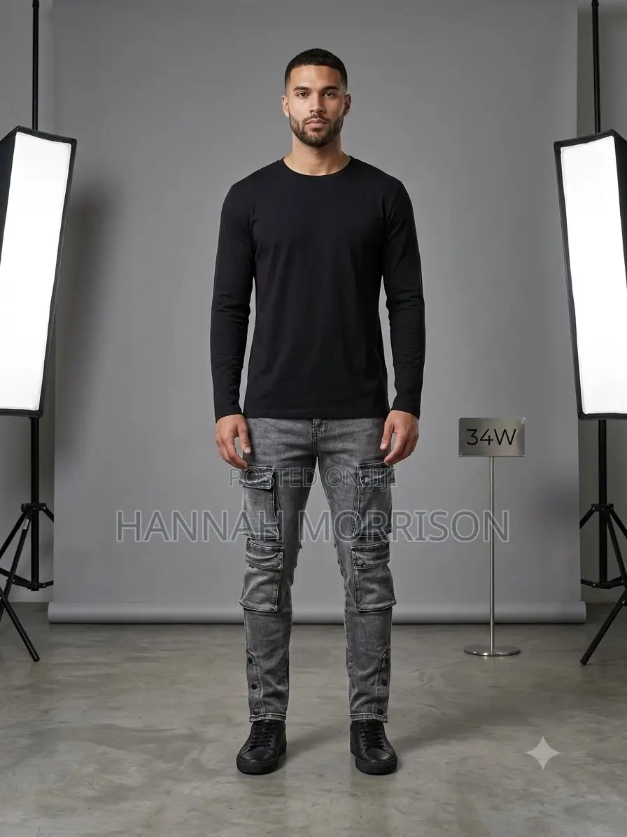 Men Quality Faded Jeans