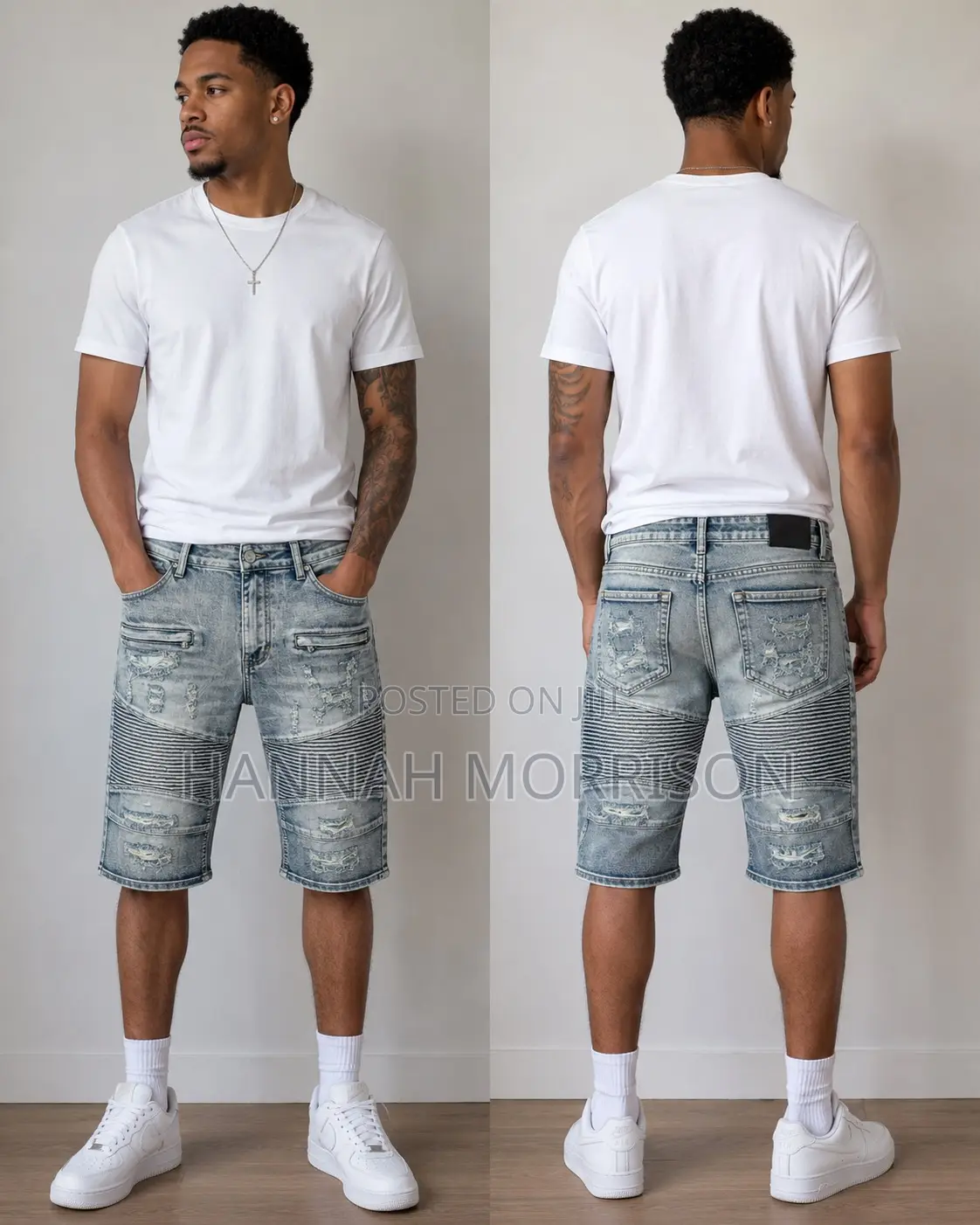 Men Quality Faded Jeans