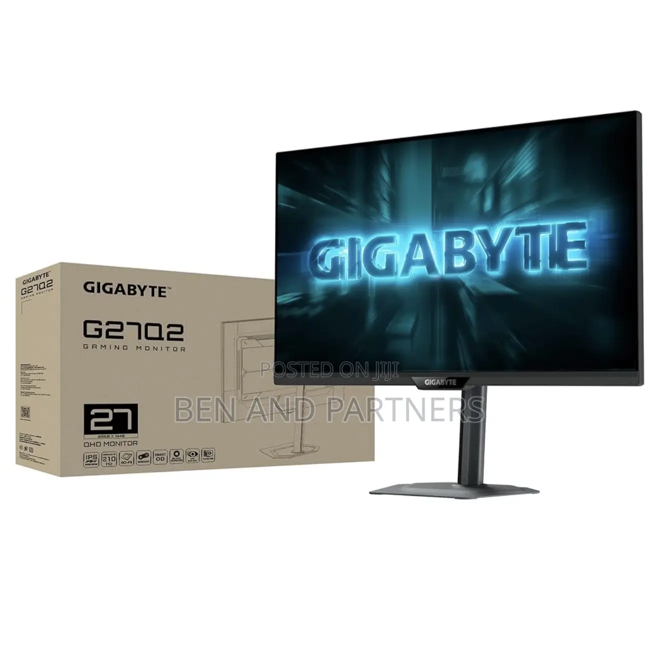 Gigabyte 27”, Qhd, Ips, 210hz, 1ms, Type—C, Hdr, G-Sync Gaming Monitor