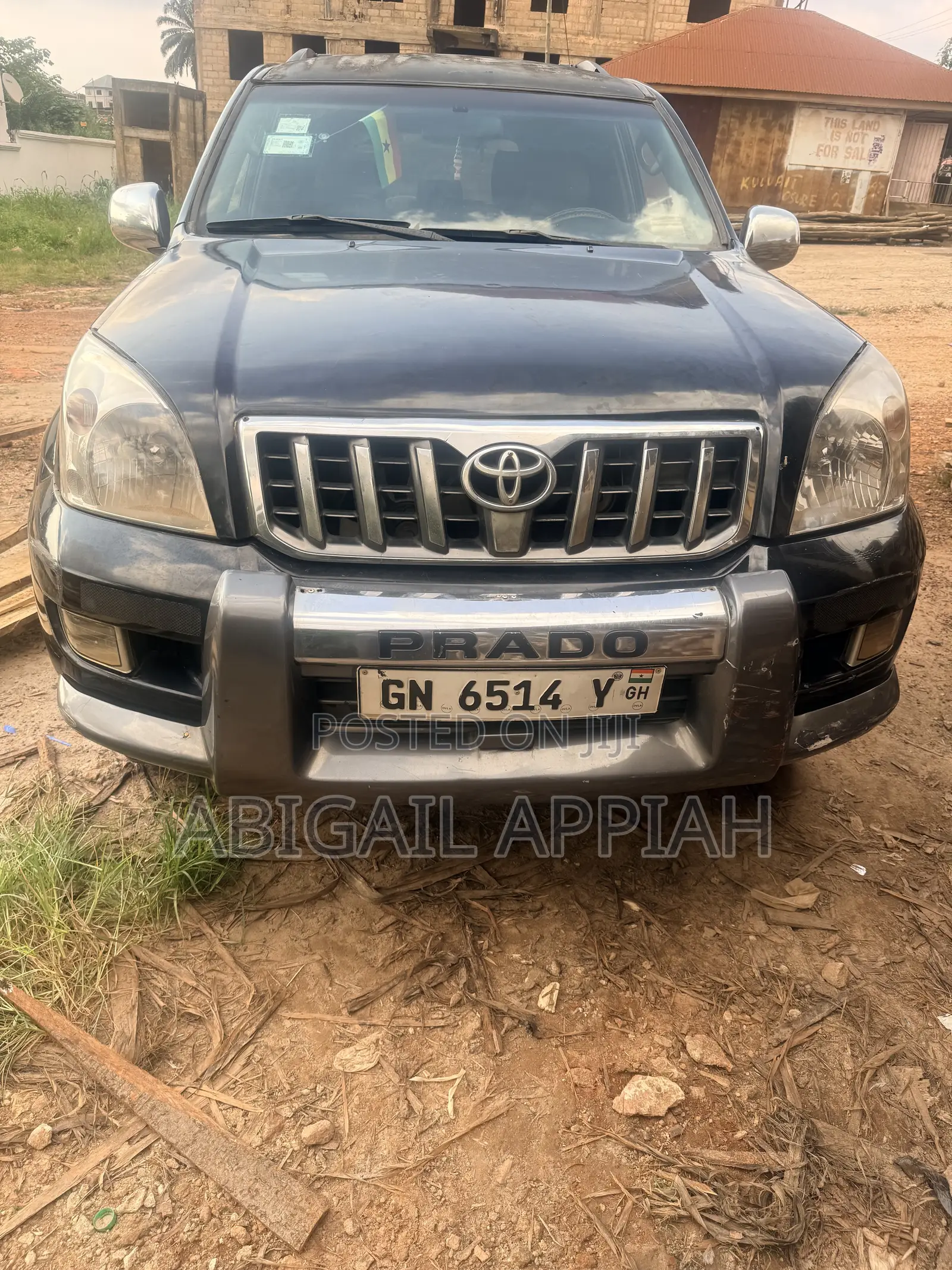 Toyota Land Cruiser Prado 2008 Black