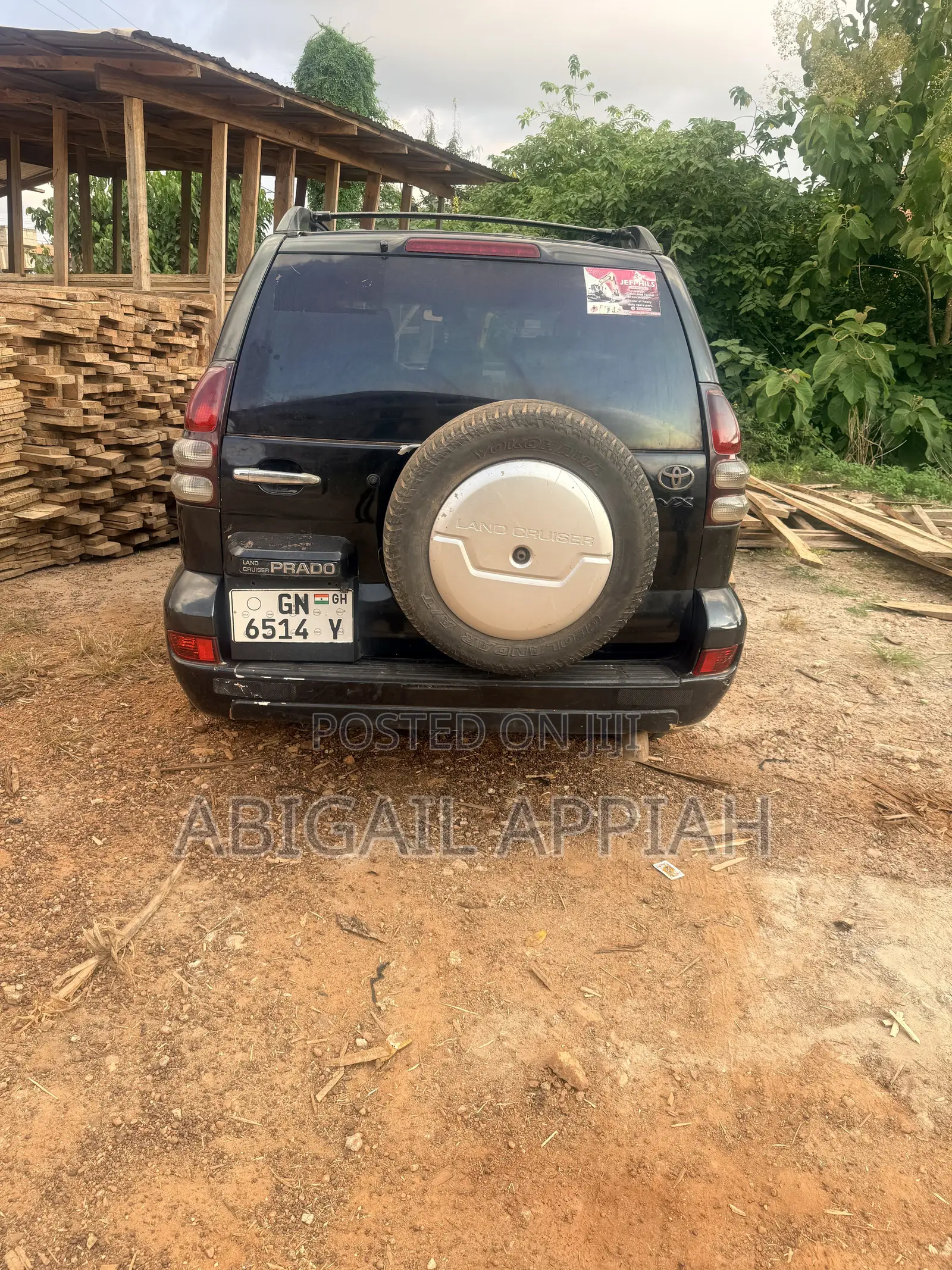 Toyota Land Cruiser Prado 2008 Black