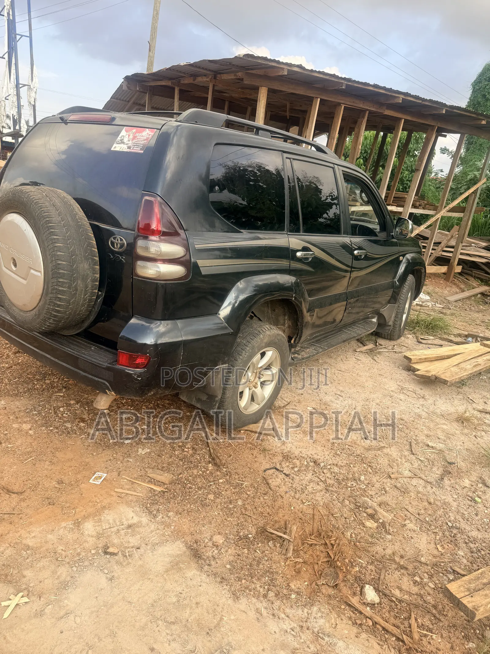 Toyota Land Cruiser Prado 2008 Black