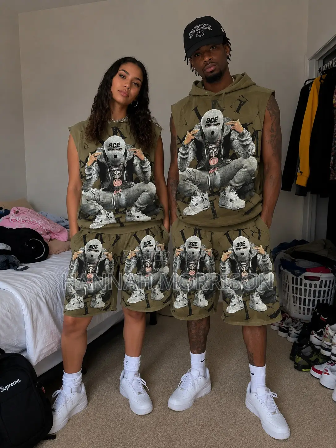 2pc Shorts and Hoodies Top for Sale