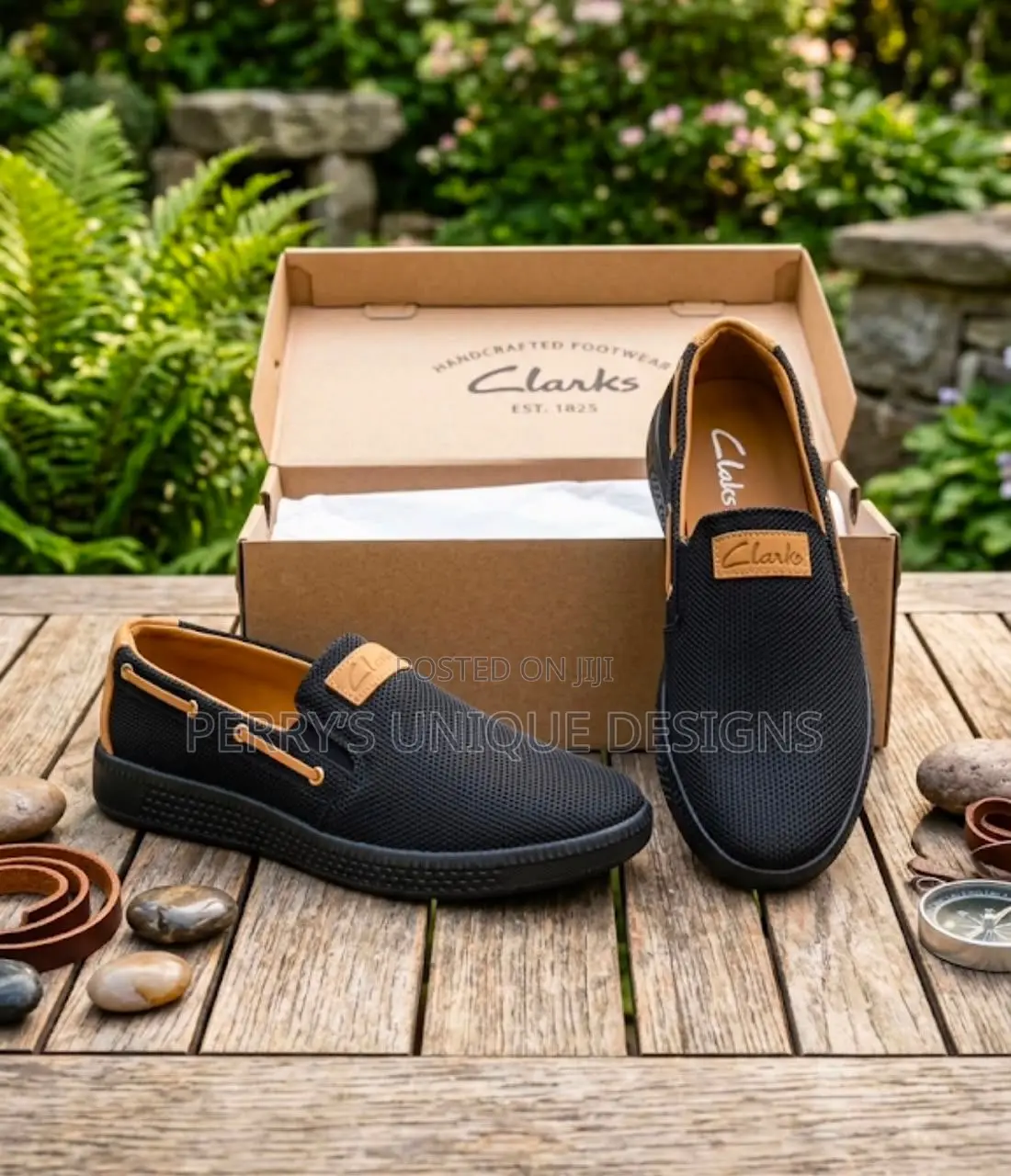Clarks Signature Men's Ultra-Light Breathable Mesh Slip-on Loafers