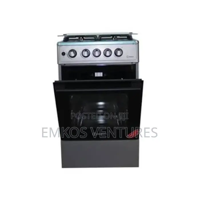 Compact 4-Burner Freestanding Hybrid Cooker
