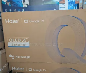 Haier 55" Smart Qled| Google Tv| Ultra Hd | Voice-Control| Slim|2026