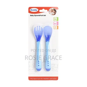 Silicone Spoon and Fork Set