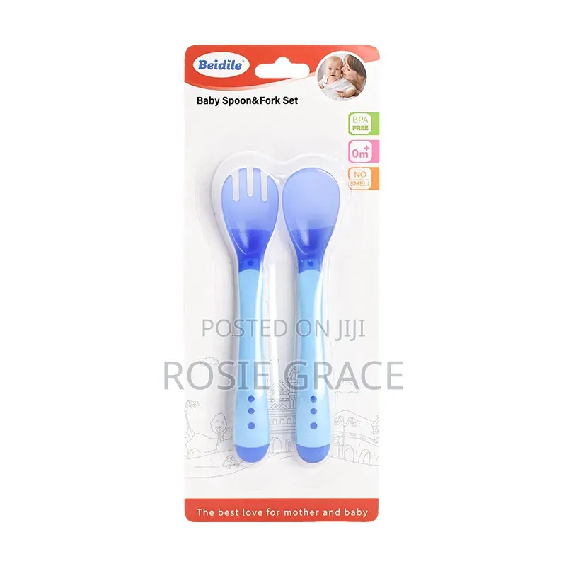 Silicone Spoon and Fork Set