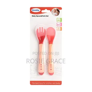 Silicone Spoon and Fork Set