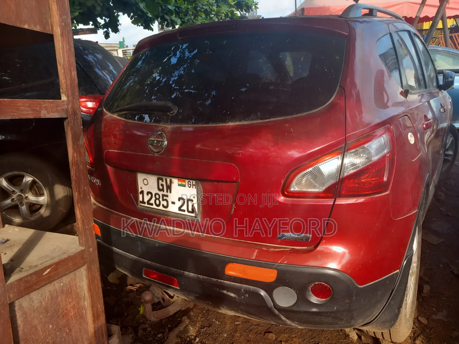 Nissan Qashqai 2015 Red