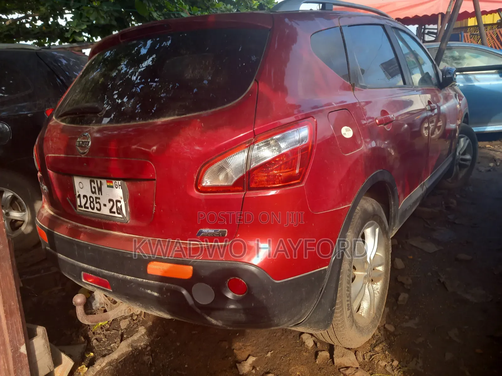 Nissan Qashqai 2015 Red