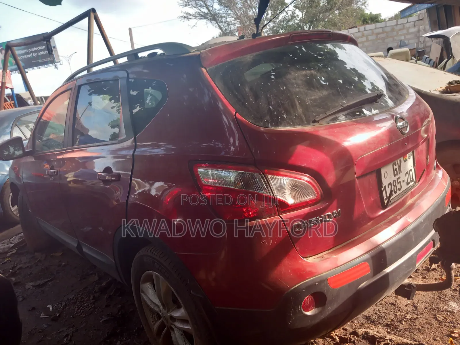 Nissan Qashqai 2015 Red
