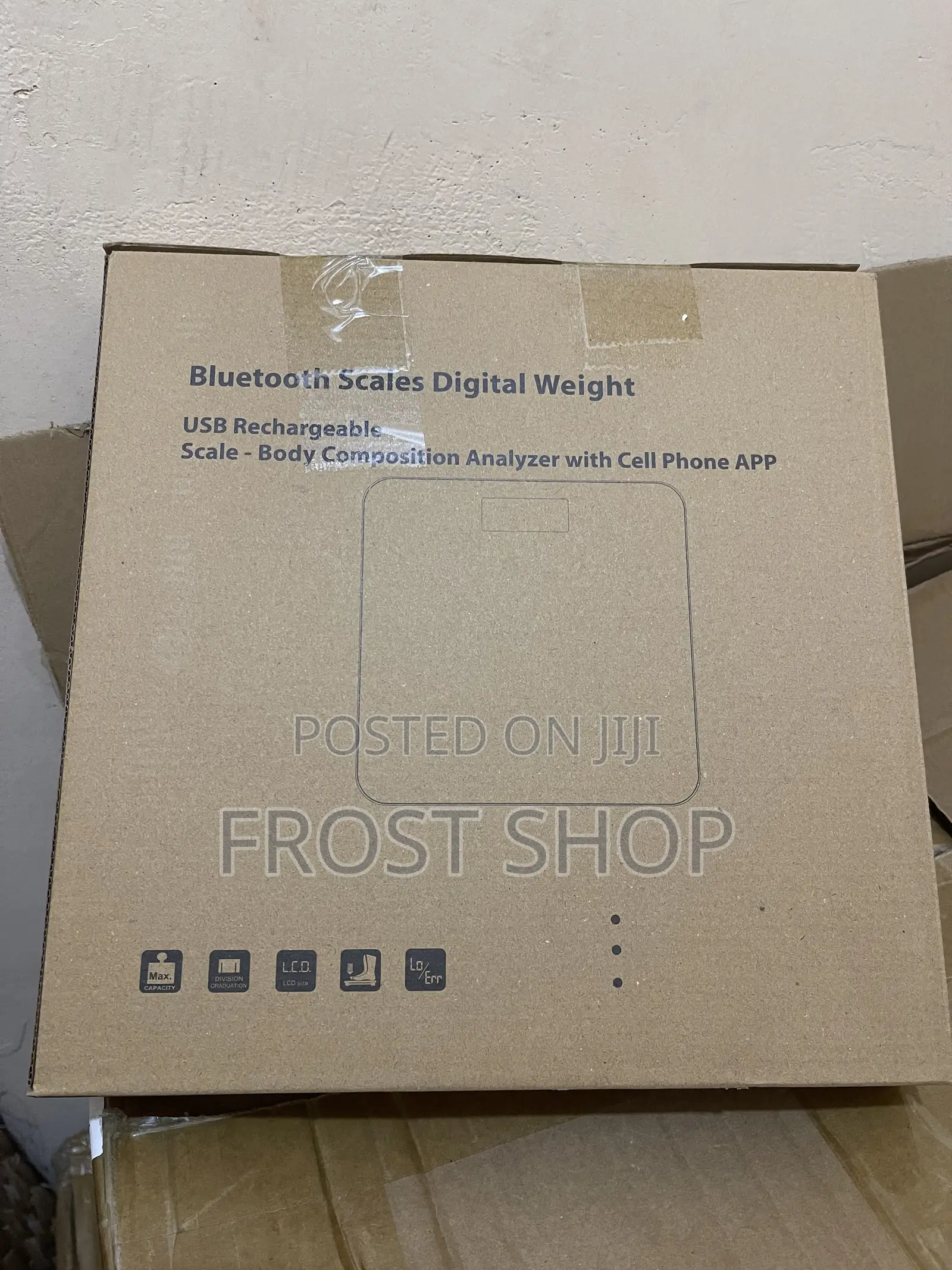 Smartphone App Bluetooth Compatible Body Fat Scale