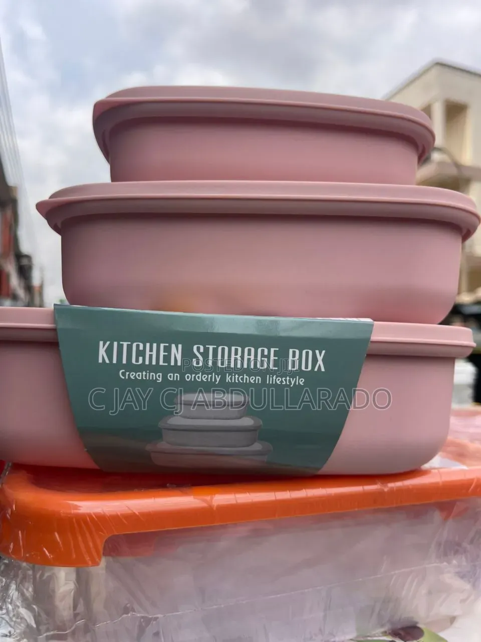 Storage Kitchen Box