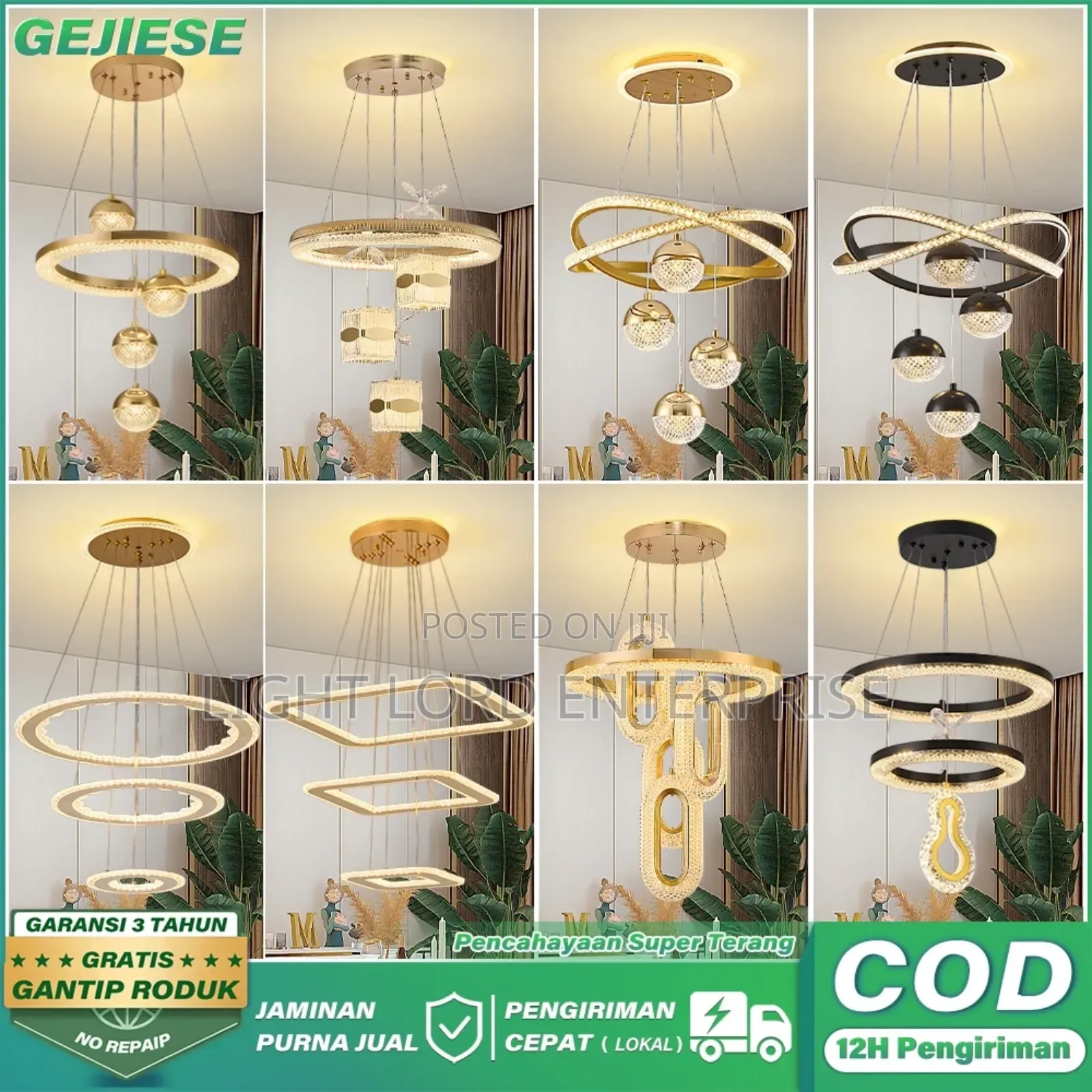 Hanging Ceiling Light 3colors