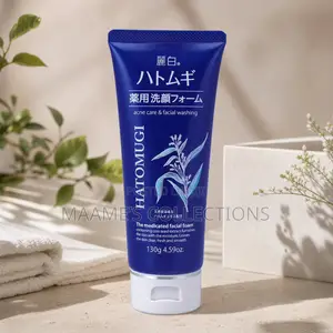 Reihaku Hatomugi Medicated Acne Care Facial Washing