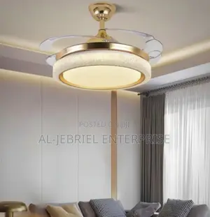 Gold Foldable Fan
