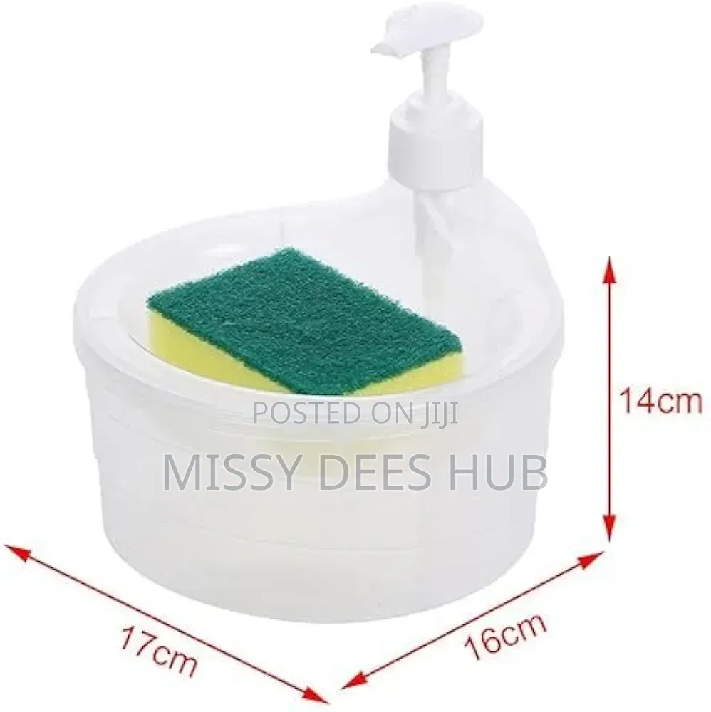 2in1 Liquid Soap Dispenser