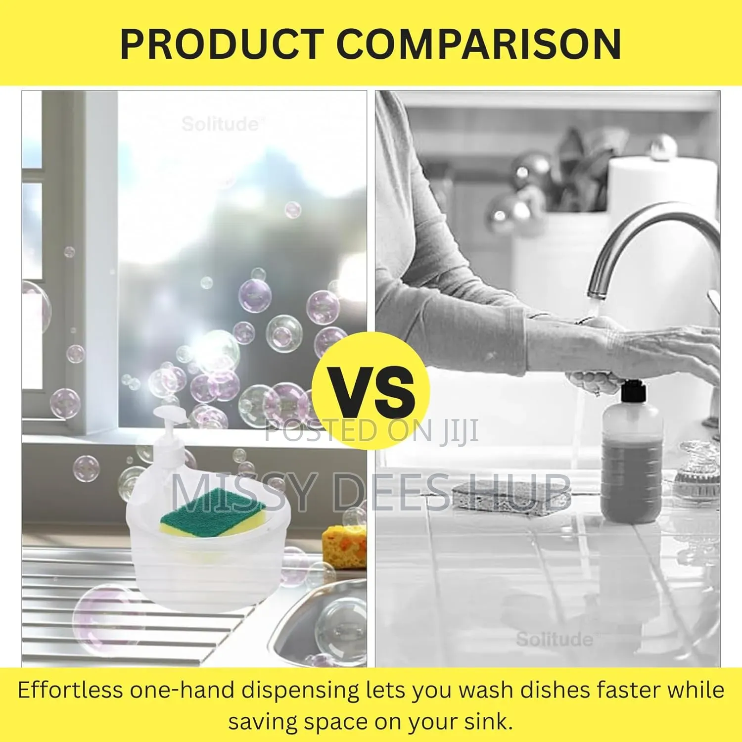2in1 Liquid Soap Dispenser