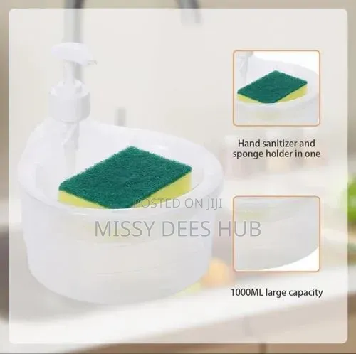 2in1 Liquid Soap Dispenser