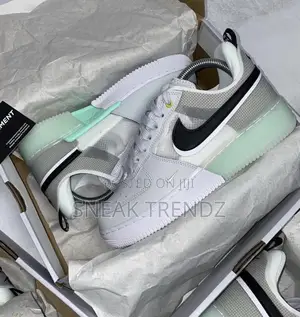 Nike Air Force React Lite Green White N Black
