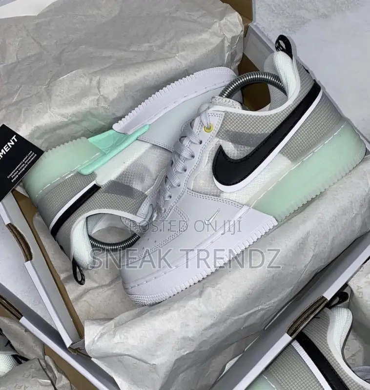 Nike Air Force React Lite Green White N Black