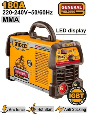 Ingco 180a Inverter Welding Machine (Ing-Mma18059)