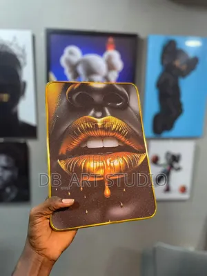 Luxury Kaws-Inspired Glass Art Frame(Modern Wall Decor) Picture Frame