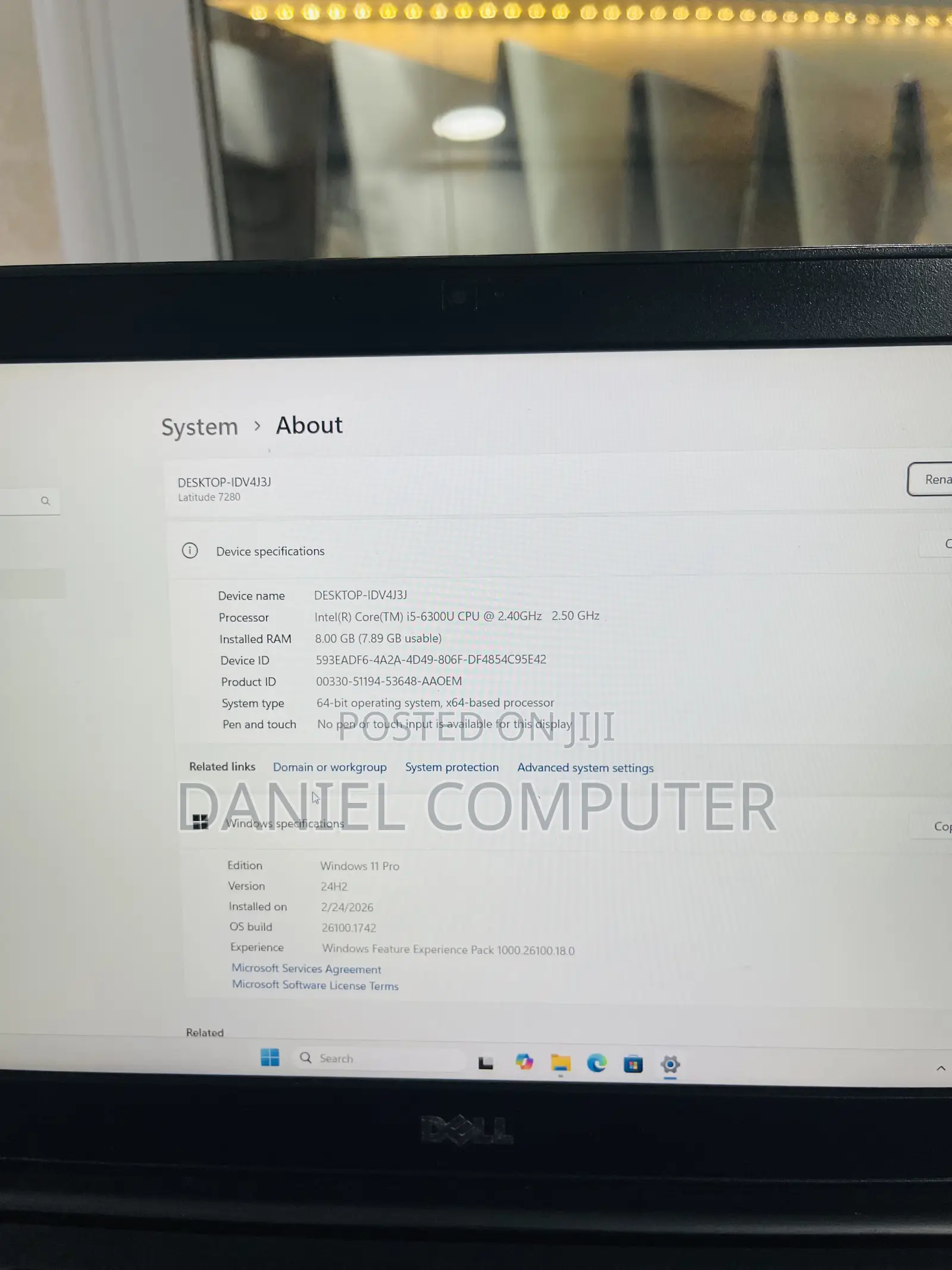 Laptop Dell Latitude 7280 8GB Intel Core i5 SSD 256GB