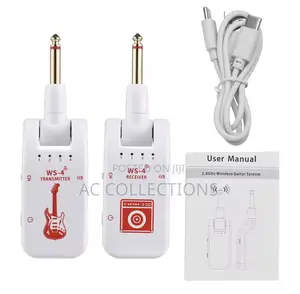 Wireless Guitar Transmitter [White]