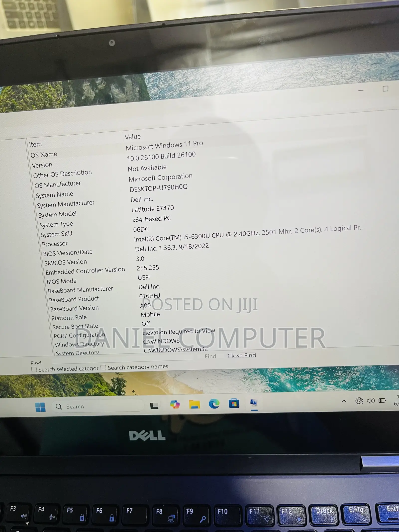 Laptop Dell Latitude 14 E7470 8GB Intel Core i5 SSD 128GB