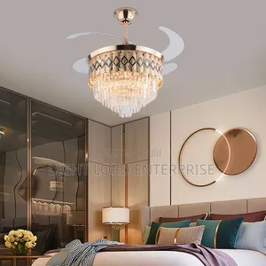 Zero Signs Chandelier Fan Light