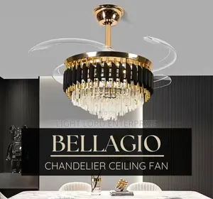 Bellagio Chandelier Ceiling Fan 48inches