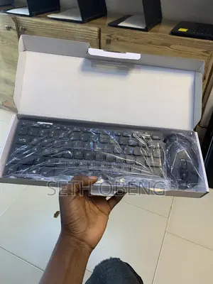 Wireless Keyboard With Wireless Mouse
