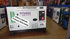Heavy-Duty 22kva Perkins Generator – Industrial Grade 22kva