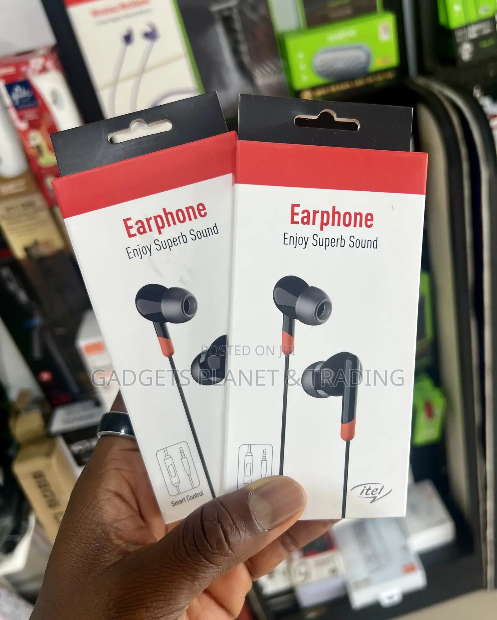 Itel Stereo Sound Earphone With Smart Control 3.5mm Jack - E11