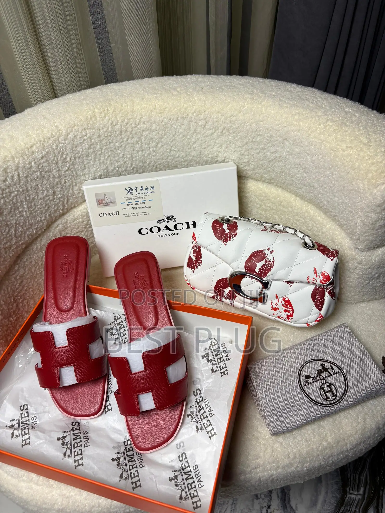 Original Hermes Slippers for Ladies
